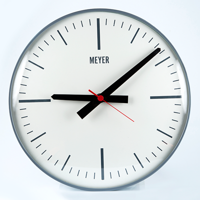 Modern Black Clock
